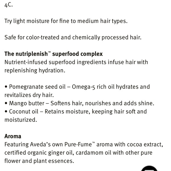 NEW TRAVEL SIZE AVEDA NITRIPLENISH TREATMENT MASK DEEP MOISTURE 25ml - Picture 12 of 12